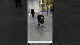 Floor Line Taping How Manual Guidance Creates Perfect Lines