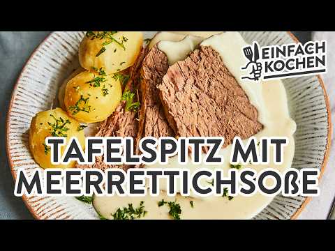 Tafelspitz mit Meerrettichsoße 🥩 | Omas Tafelspitz – so zart | Einfach Kochen