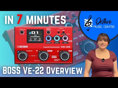 BOSS VE-22 Vocal Processor in 7 Minutes - Demo & Features
