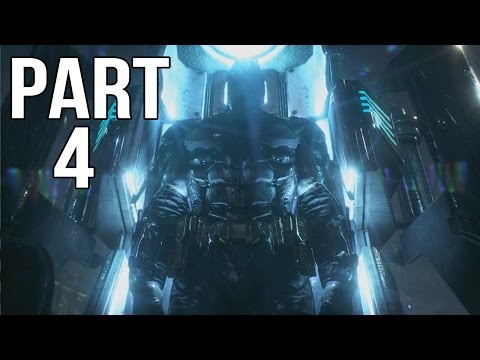 Batman Arkham Knight Gameplay Walkthrough Part 4 - Batman Suit V8 Costume