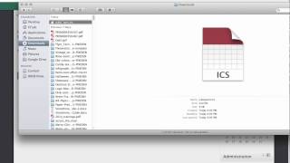 Import Calendar from Another Course