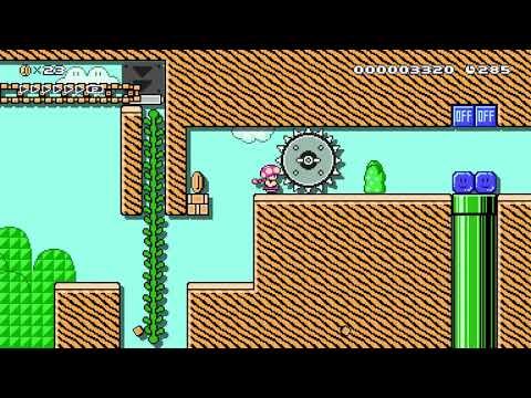 Mushroom Race - Easy Speedrun by ndefense 🍄 Super Mario Maker 2 #alv