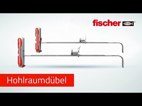 Befestigungen in Hohlräumen: Nylon Kippdübel DUOTEC 10 und 12 für hohe Lasten in Plattenbaustoffen