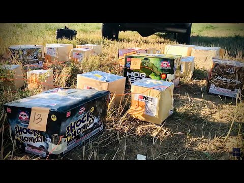 Firework Demo Set Up & Show - Spirit of 76’