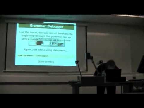 Debugging Perl 6 Grammars