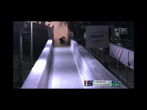 Italian Skeleton Crash in Altenberg, Germany 2023