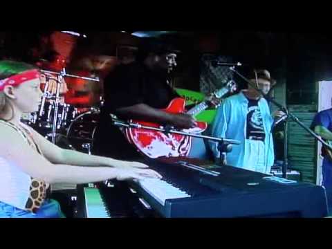 Big Jack Johnson and guests, Schooner Wharf, Key West, FL  4/5/2000