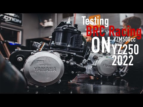 Testing BRC Racing YZM500cc on a YZ250 2022