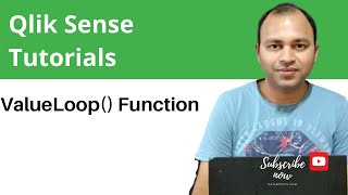 Qlik Sense Tutorial | Qlik Sense Chart Function - ValueLoop() Synthetic or Custom Function