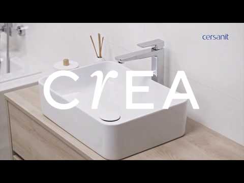 Миниатюра изображения товара Ванна акриловая Cersanit Crea 180x80 / P-WP-CREA-180NL (без ножек)