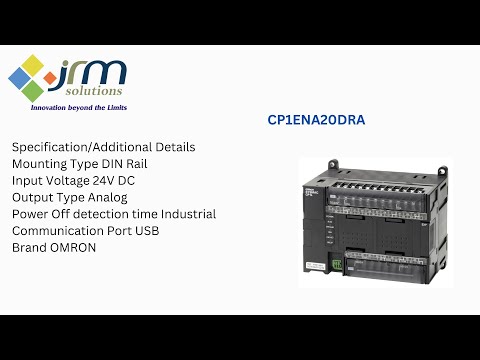 CP1E-NA20DR-A IP20 CP1ENA20DRA at ₹ 20374/piece | Omron CP1E-NA20DR-A IP20 CP1ENA20DRA at ₹ 20374/piece | Omron