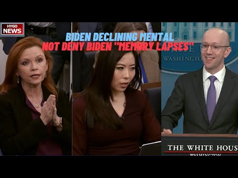 WH: 'I Can't Explain Why' Report Biden Declining Mental, Won't Deny Biden Had 'Memory Lapses'