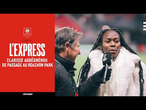 📰 L'EXPRESS | Clarisse Agbégnénou 🥇 de passage au Roazhon Park