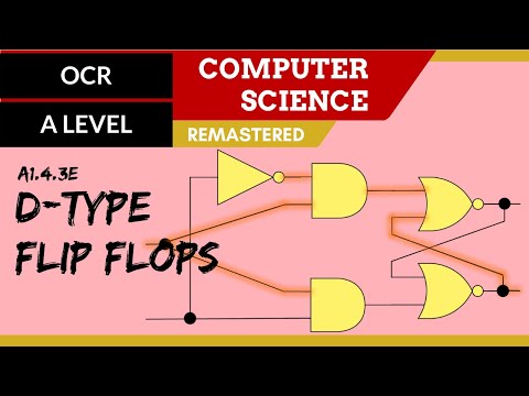 106. OCR A Level (H446) SLR15 - 1.4 D-type flip flops