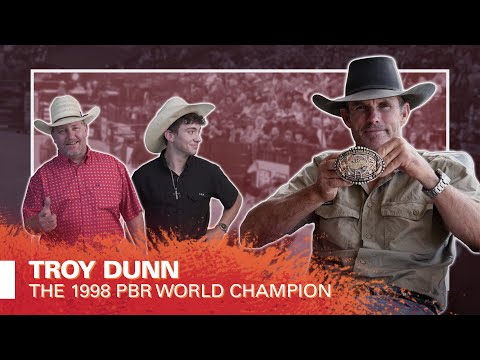 Troy Dunn the 1998 PBR World Champion