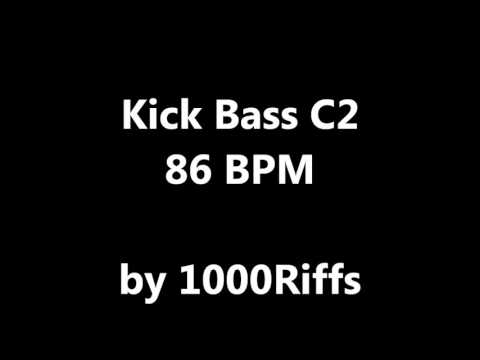 Kick Bass C2 : 86 BPM - Beats Per Minute