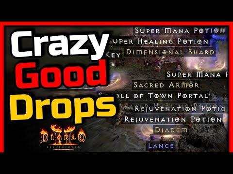 INSANE Drop from 15 Hours with the Pit Singer, Always Comes Through - Diablo 2 Resurrected