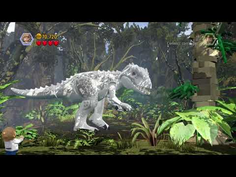 LEGO Jurassic World - Gyrosphere Attack - Free Play (1080p60HD)