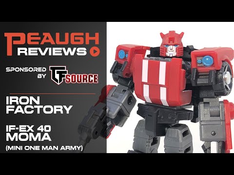 Video Review: Iron Factory IF-EX40 MOMA (Mini One Man Army)