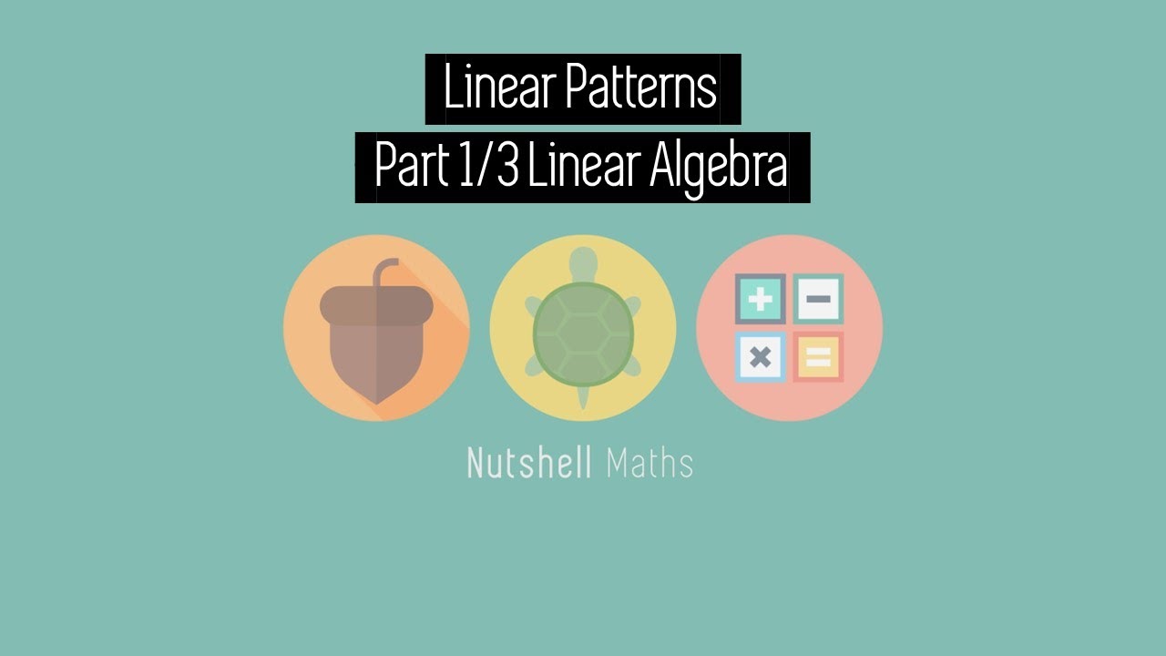 Linear Patterns - Part 1 Linear Algebra