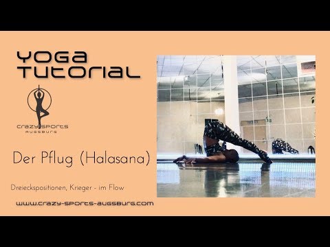 CrazySports Augsburg - Yoga Tutorial: Der Pflug - Halasana