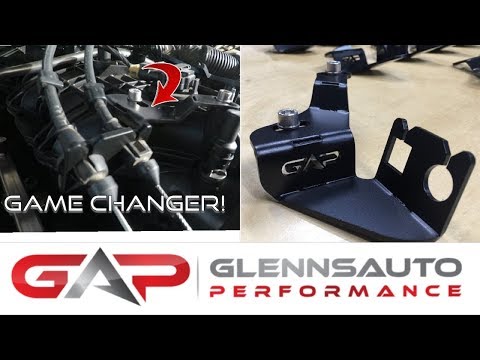Glenn's Auto Performance TBSS Throttle Cable Bracket Unboxing & Install