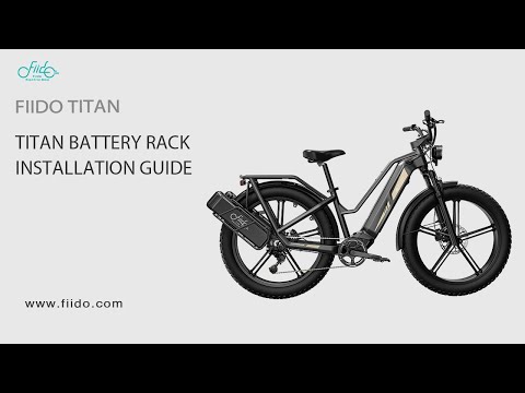 Fiido Titan Battery Rack Installation Guide