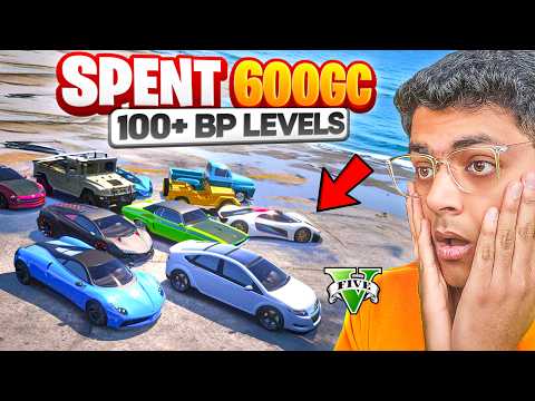 I Spent 600 GC To Open The New Battle Pass | First 100+ Levels Unlocked | New Cars Revealed
