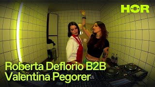 Roberta Deflorio B2B Valentina Pegorer DJ set