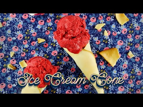 Make Your Own Ice Cream Cones Raiza's Way | The Sweet Side of Life | Food Network