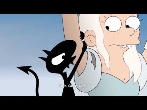 Disenchantment - Luci's "Do it" lines (and Elfo)