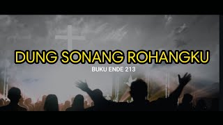 Download lagu BE 213 - DUNG SONANG ROHANGKU (Lagu Rohani Batak Buku Ende HKBP) | DRN  mp3