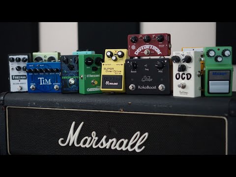 The Boost Shootout: Fulltone, Suhr, Friedman, Tim, Maxon, Boss, ZVEX, Way Huge, Catalinbread