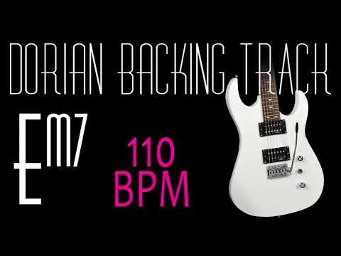 Dorian Groove Backing Track - Em7