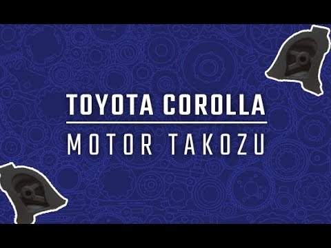 Toyota Ön Motor Takozu üretim videosu | AE101 / Corolla 1993-98