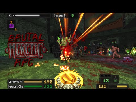 Brutal Heretic RPG | Wrath of the Titans - E2M4: Tyrant's Tomb | 4K/60