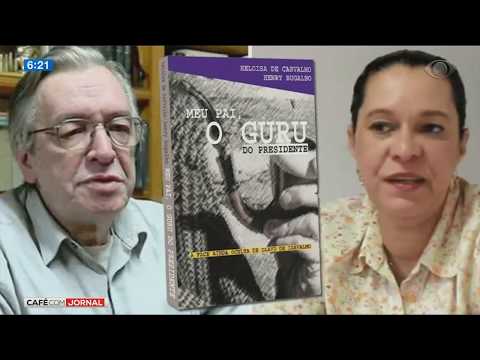 Filha de Olavo de Carvalho lança livro sobre o pai