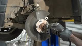 How to Change Front Brake Pads and Rotors on a Honda CRV ( Complete Guide )