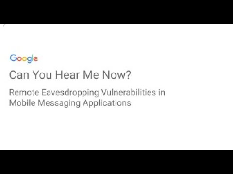 Can You Hear Me Now? Remote Eavesdropping Vulnerabilities in Mobile Messaging Applications