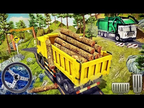 Offroad Cargo Transport Truck Driving Simulator 19 - Offroad Garbage Truck Driver - Android GamePlay