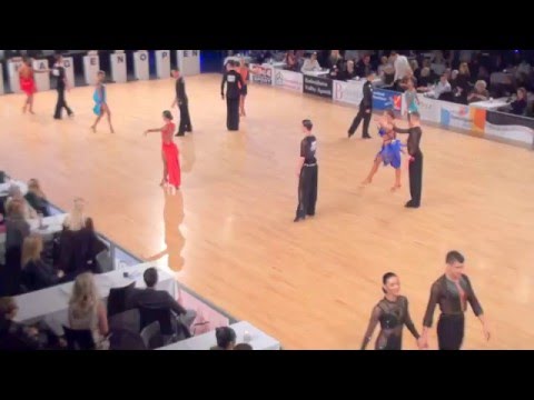 WDSF International Open LA. 1/4 final, Rumba. COPENHAGEN OPEN 20.02.2016