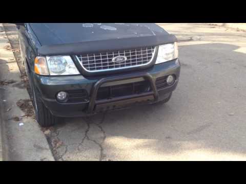 04 Ford Explorer bull bar installed black