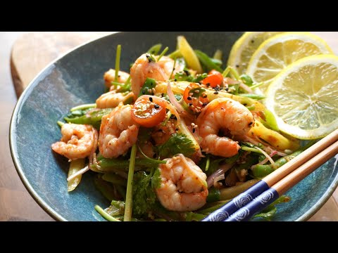 【cc】🍋Lemon Shrimp Salad （Asian Style） / The "Must-Have" Easy Summer Salad Recipe