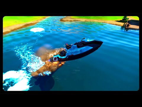 "Catch Air with a Motorboat" FASTEST AND EASIEST LOCATION! (Fortnite Chapter 2)