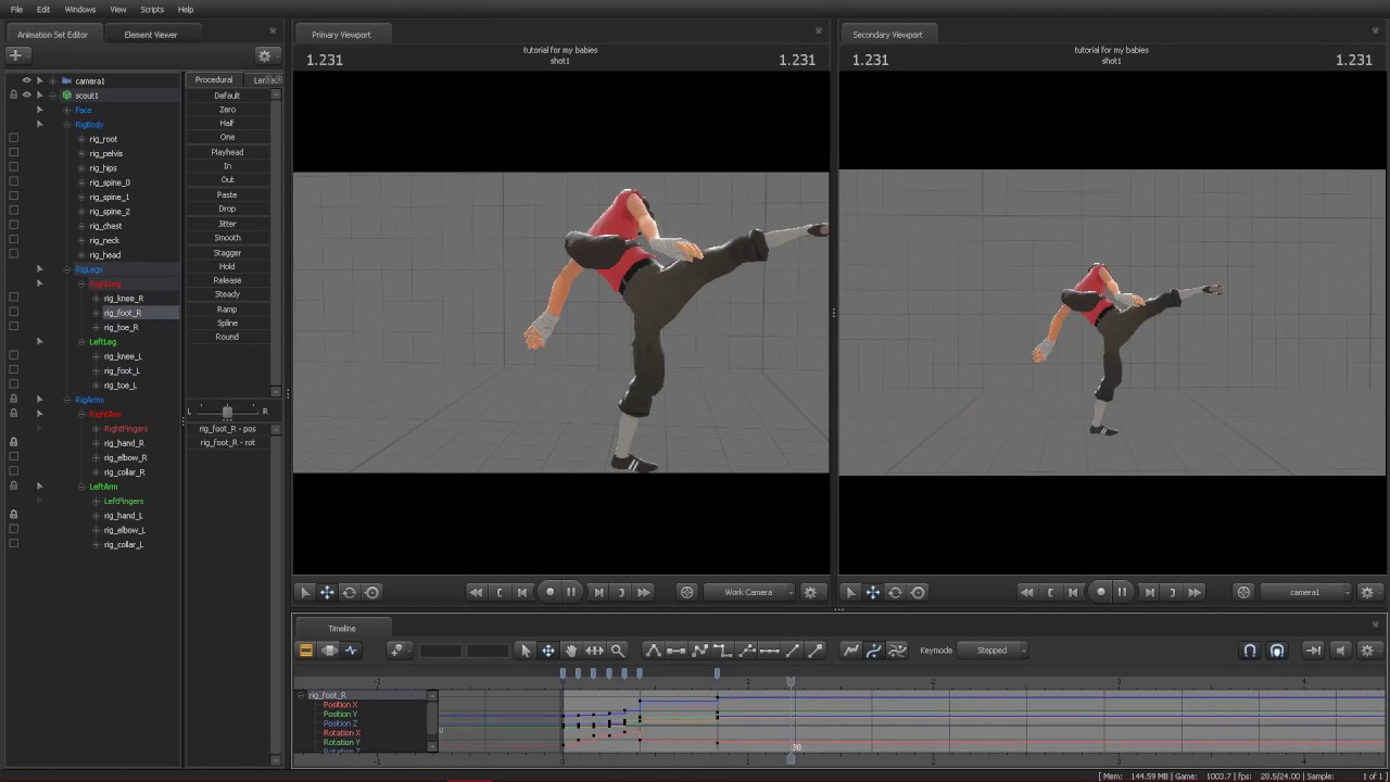 SFM Animating Timelapse