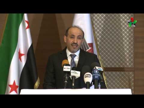 كلمة أحمد الجربا رئيس الائتلاف الوطني للشعب السوري
