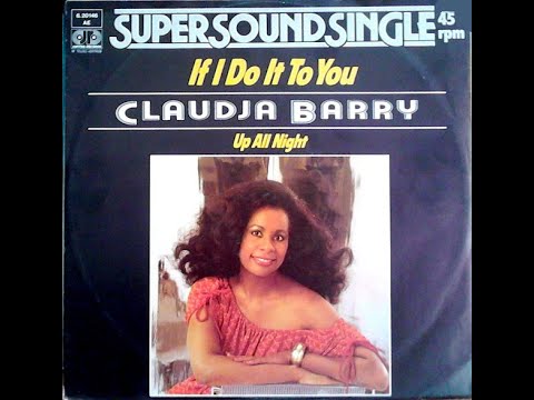 CLAUDJA BARRY If i do it to you (extended version) (1982)