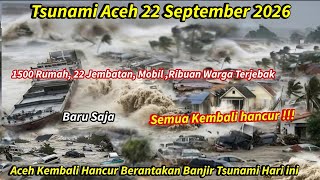 Download lagu AIR LAUT NAIK DI ACEH ! BANJIR TSUNAMI DI ACEH HARI INI,RATUSAN RUMAH HANCUR, MOBIL & JEMBATAN PUTUS mp3