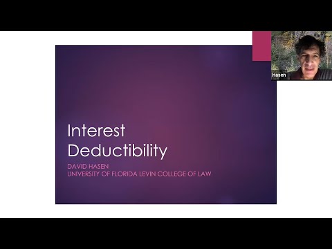 IU Tax Policy Colloquium: David Hasen (Florida), Nov. 11, 2021
