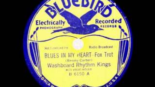 "The Blues In My Heart" - The Washboard Rhythm Kings (1931 Bluebird/RCA Victor)